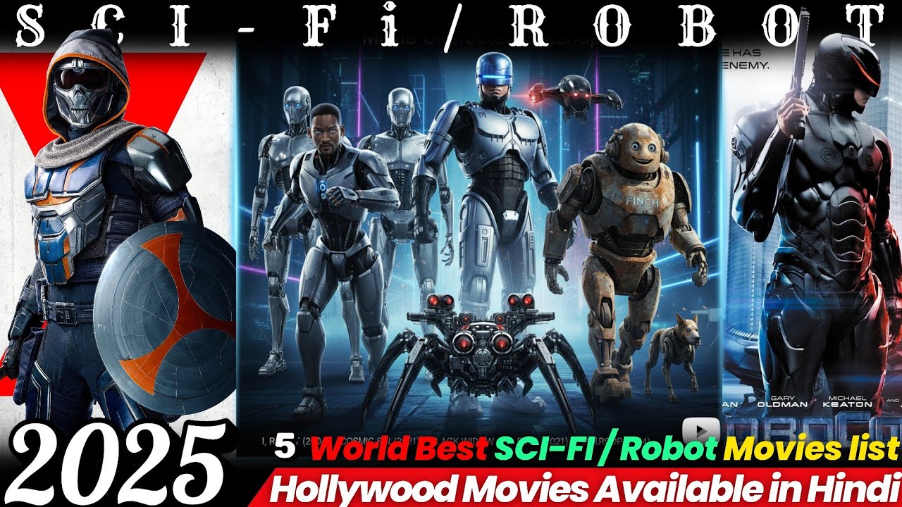 Best Science fiction movies in Hindi ‌‌| Top 5 Robots Movie List | Robots Movies