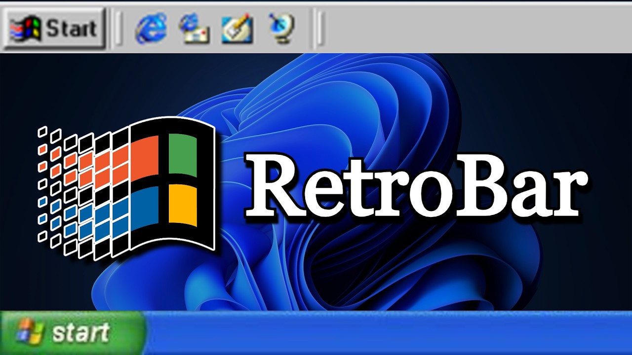 BARRACE バラーシ　Windows 95以降 I REPLACED The Windows 11 Taskbar for this - YouTube