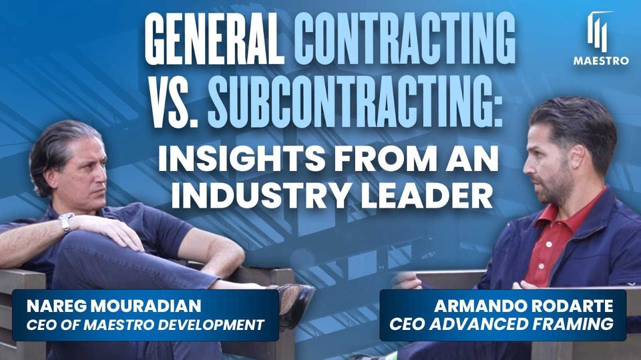 General Contracting vs Subcontracting: Insights from an Industry Leader