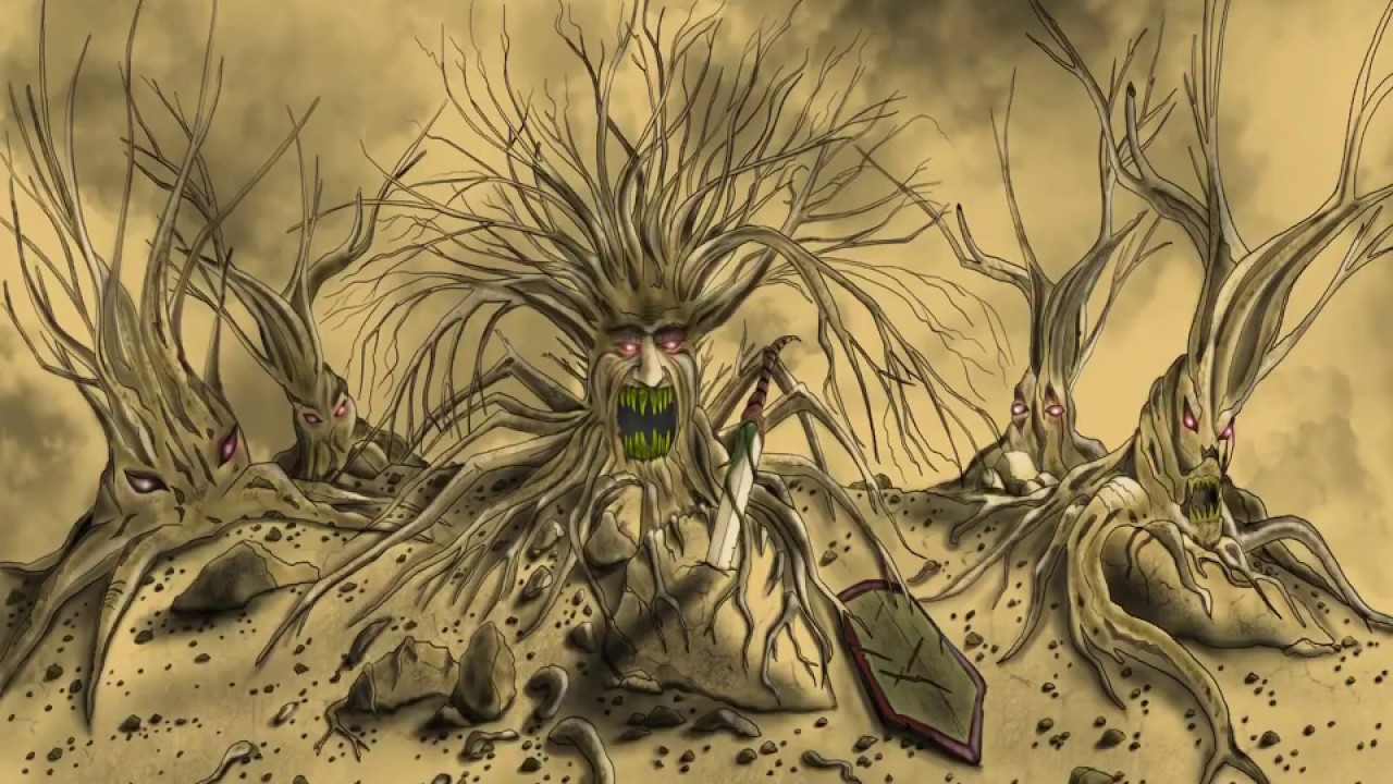 Procreate Drawing Evil Tree