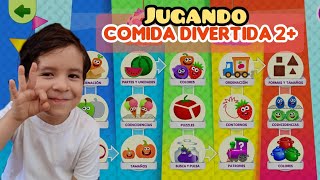 NOOB vs PRO en Comida divertida 2+ | Juegos Nanel screenshot 2