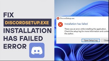 Fix “DiscordSetup.exe Installation Has Failed” Error | Failed to Extract Installer Solution