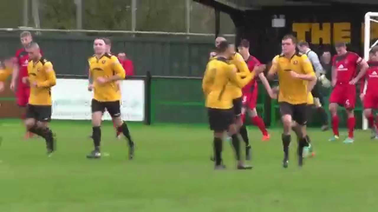 Jack Duggan goal for Rushall Olympic 3 V 0 Buxton FC . 19th minute .