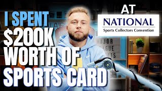 I Spent $200,000 At The National Card Show In Atlantic City...Here's What Happened!