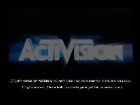 Activision Logo With 2004 Copyright 