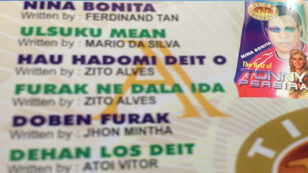 Full Album Nina Bonita Tonny Pereira