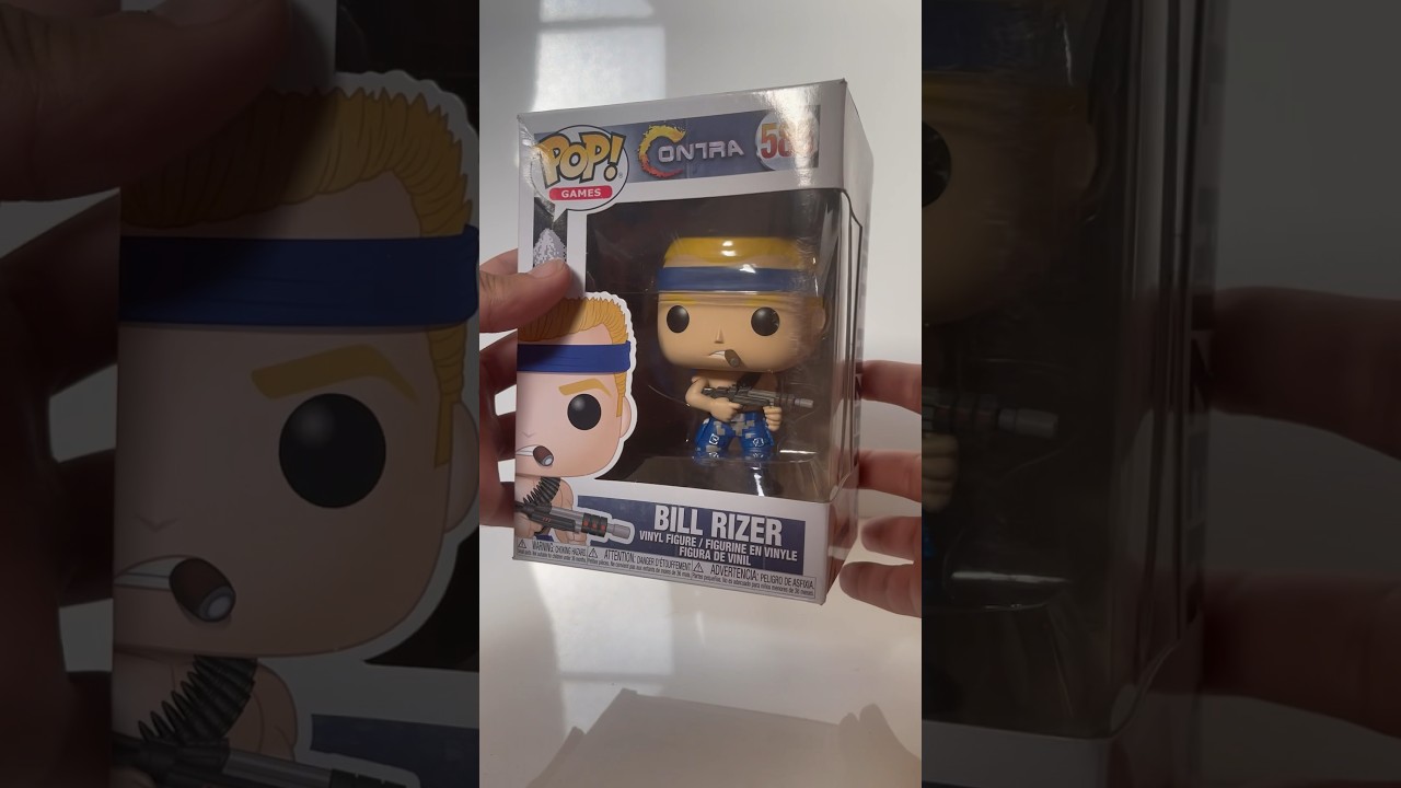 Funko pop 585 Contra Bill Rizer 