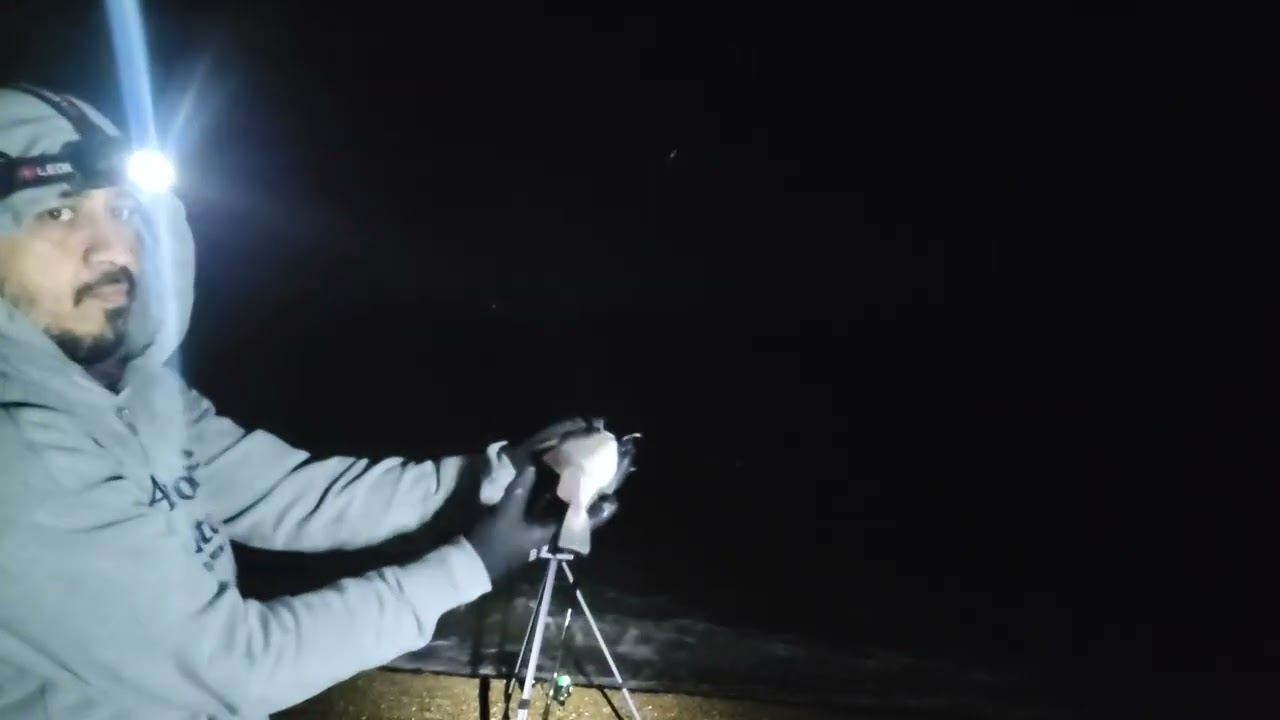 Night Fishing at Dungeness – Windy Session, Dogfish Everywhere!