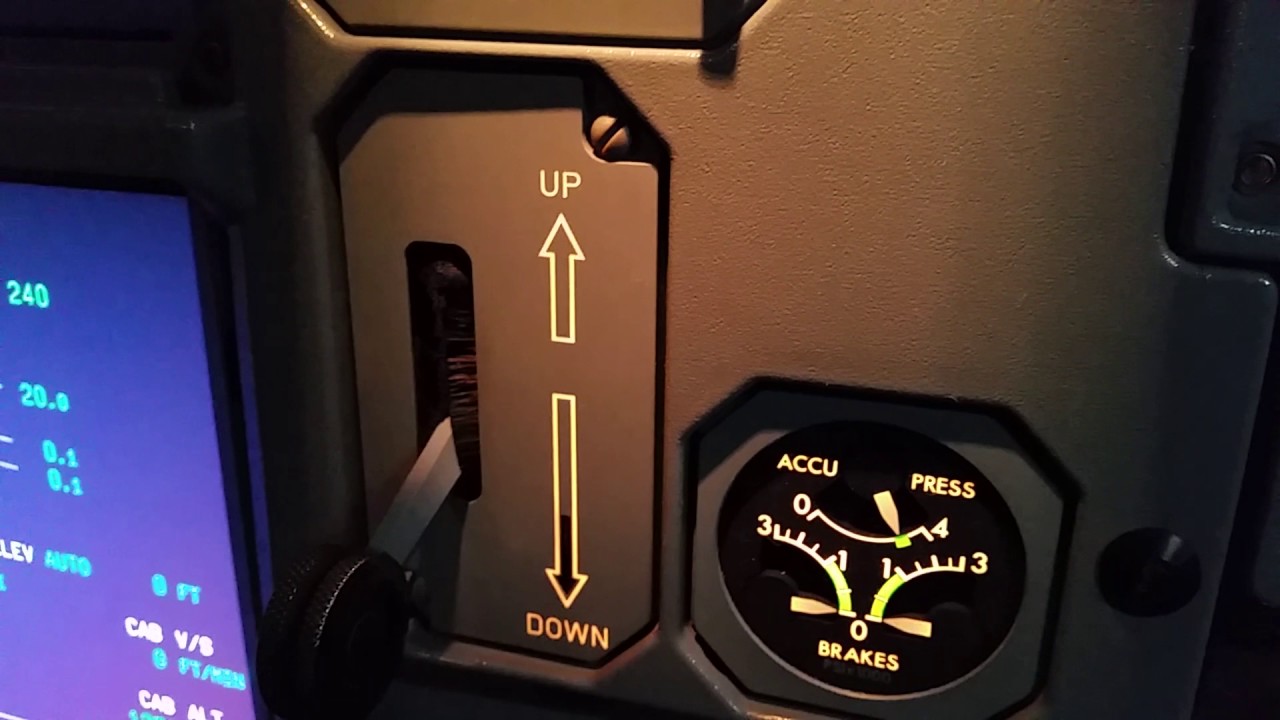 A320 gear down and up YouTube