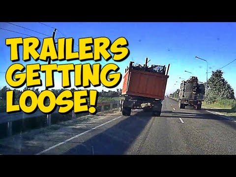 car crash game pc These TRAILERS have a mind of their OWN! (Trucks losing trailers)
