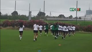 Super Falcons last training session for WAFCON SF vs Morocco