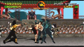 Mortal Kombat 1 - Scorpion vs. Johnny Cage