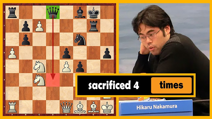 The best chess games of Hikaru Nakamura 