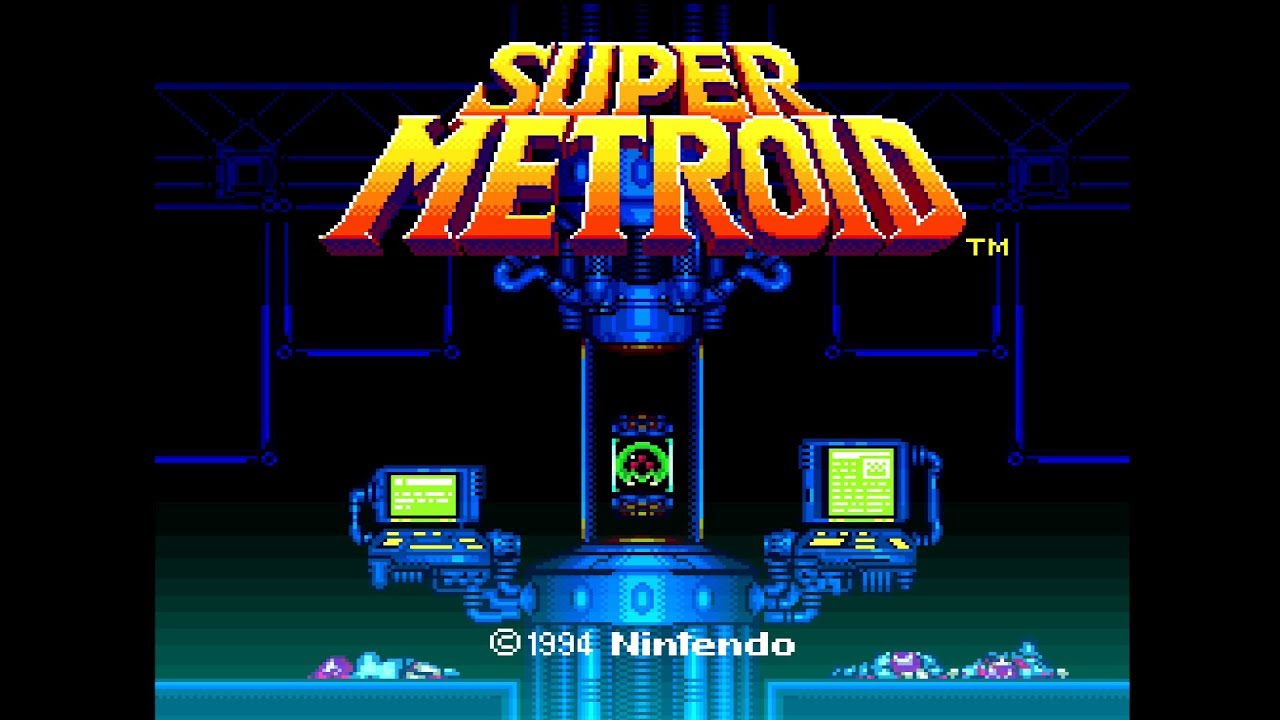 Super Metroid - Intro / Demo Mode (1080p)