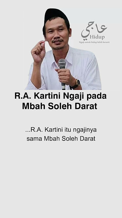 R.A Kartini Ngaji pada Mbah Sholeh Darat - NgajiHidup123 #gusbaha #rakartini #sejaratrakartini