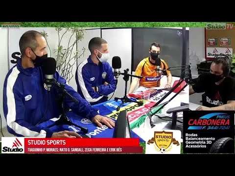 Studio Sports falando de VEC