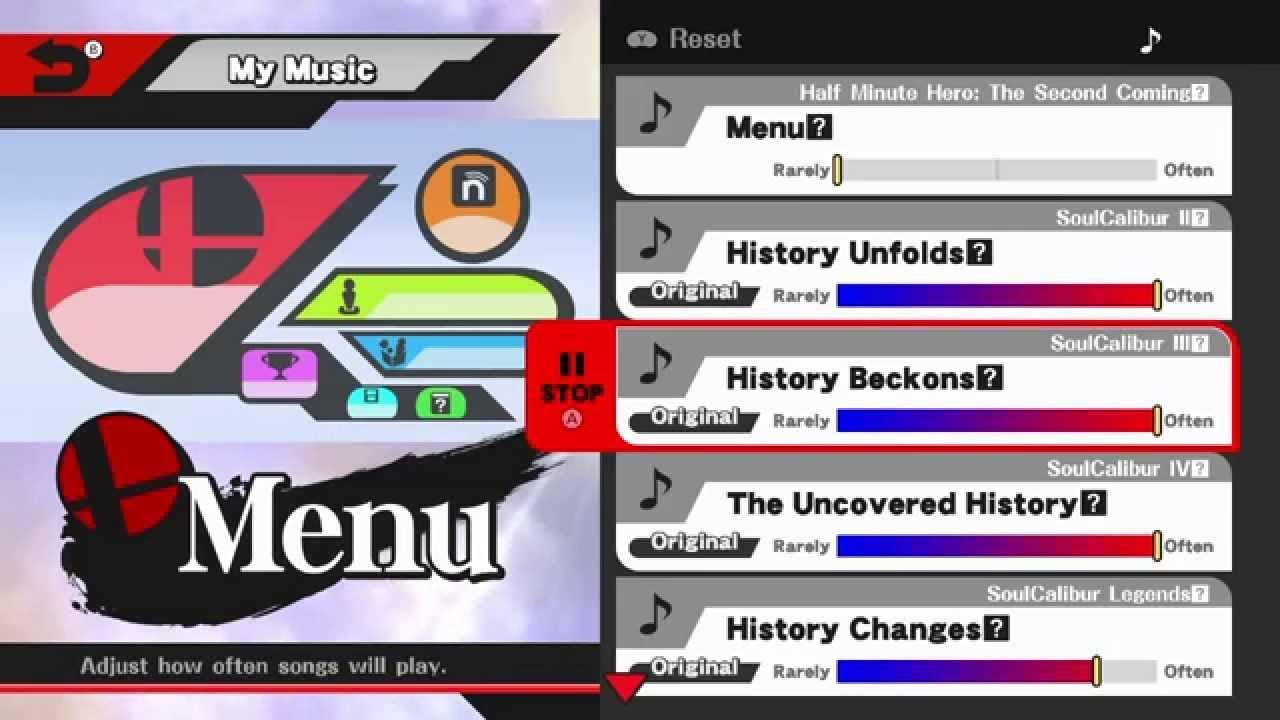 brawlbrstms3 x reup "Sm4sh U Custom Song Titles and Descriptions - Music Showcase Part 2"