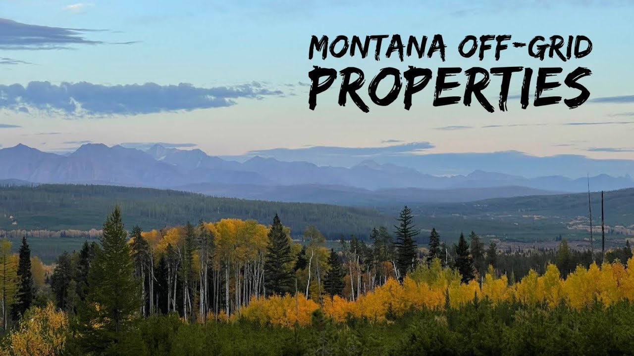 The Best OffGrid Montana Properties YouTube