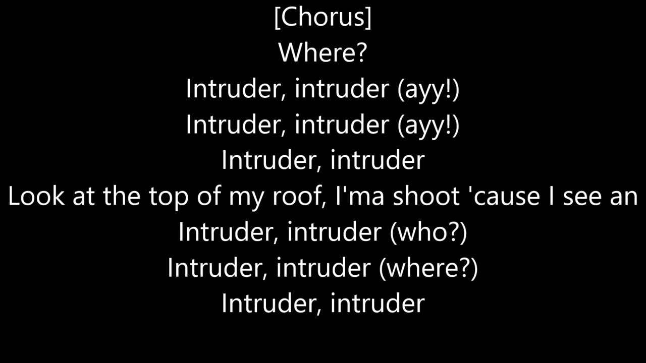 Takeoff - Intruder LYRICS