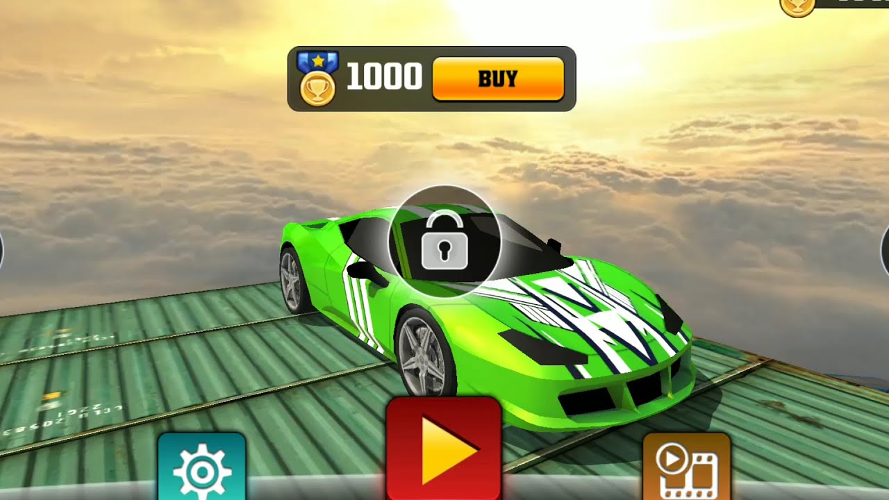 Impossible Stunt Car Mega Ramp Level 7 Complete Gameplay Part 1 