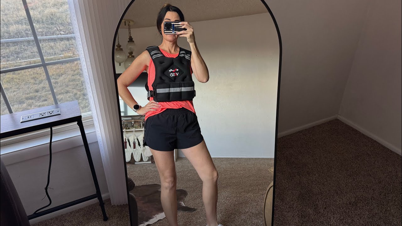 This is an amazing Weighted Vest that is adjustable!