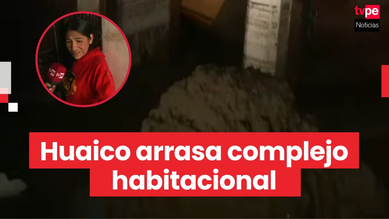 Más de 200 familias afectadas por huaicos en complejo habitacional de Arequipa