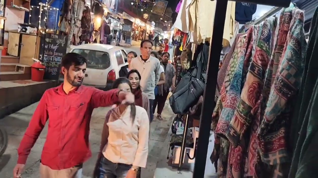 Old Manali Manu Temple Track Market & Cafe Road 💓🤘