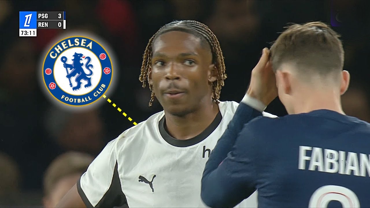 Jeremy Jacquet vs PSG (Chelsea Transfer Target 🔵)