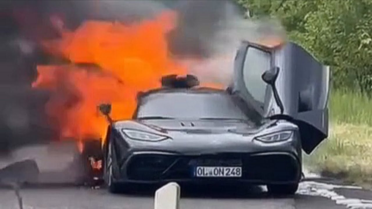 219 AMG Ones were Recalled Because of this Viral AMG One Fire in Germany