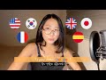 Learning Pick Up Lines in Different Languages (English,Korean,Japanese,Spanish,French)