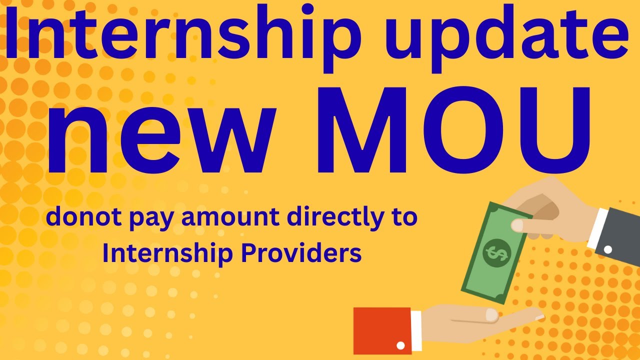 INTERNSHIP UPDATE VTU STUDENTS | MOU CLEARLY DEFINED DON'T PAY AMOUNT YOUR COLLEGES AS INTERN FEE
