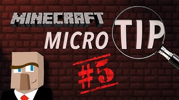Minecraft Micro Tip #5 - Hanging Trees