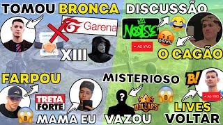 NOISE DISCUTE EM LIVE ! BAK DE VOLTA ? CEROL TOMOU BRONCA ! DANTES vs RAFIS FARPAS ! LOS DARZKIN ?
