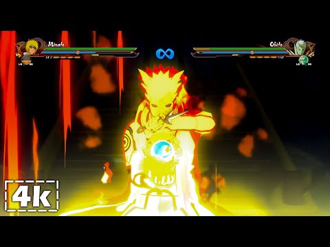 NSUNS4 All Minato S Ultimate Team Ultimate Jutsus 4K 60fps