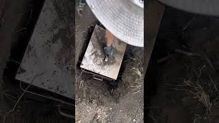 Moment Of Opening A Treasure Box Found While Surveying An Ancient Area