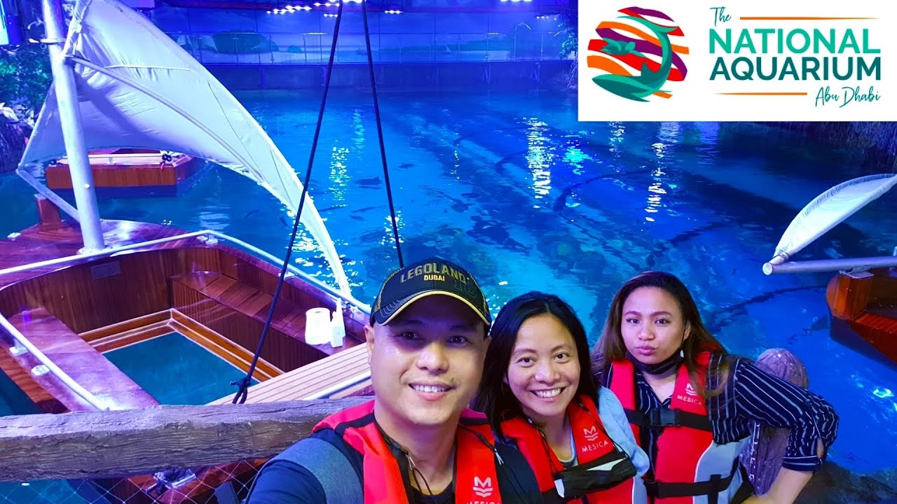 GLASS BOTTOM BOAT TOUR THE NATIONAL AQUARIUM ABU DHABI BU TINAH