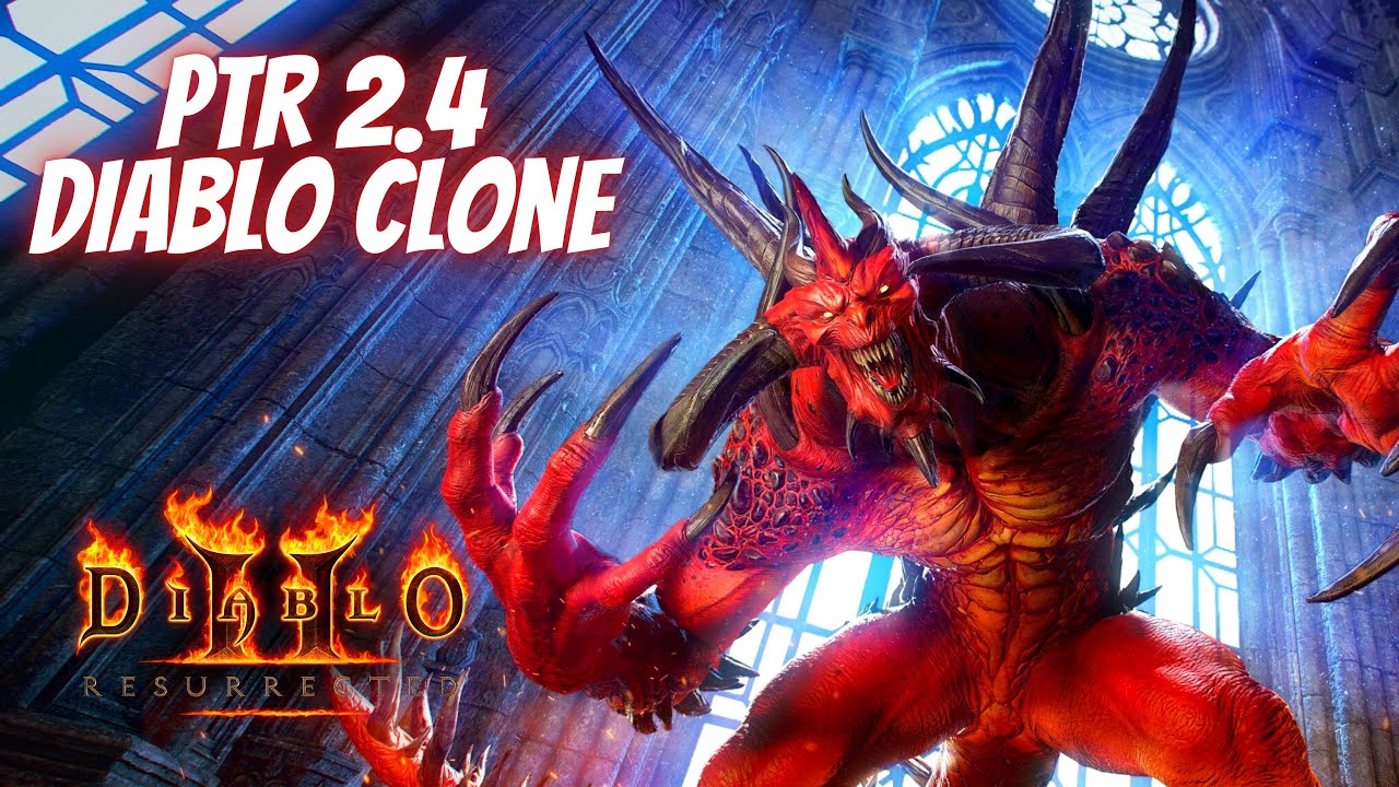 DIABLO 2 RESURRECTED PTR 2.4 DIABLO CLONE SPAWN (72 SOJs sold)