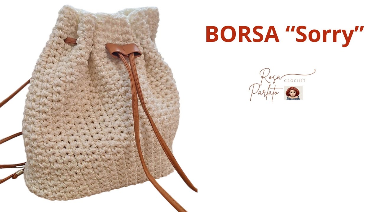 Tutorial borsa “Sorry”uncinetto facile