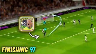 Best Finisher 96 Rated PEDRO Brazil Card Review in efootball 2024 mobile