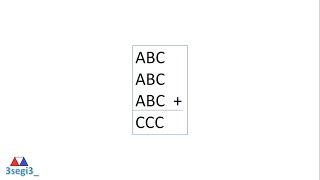Hanya orang cerdas yang bisa menjawab ABC+ABC+ABC=CCC 3segi3_