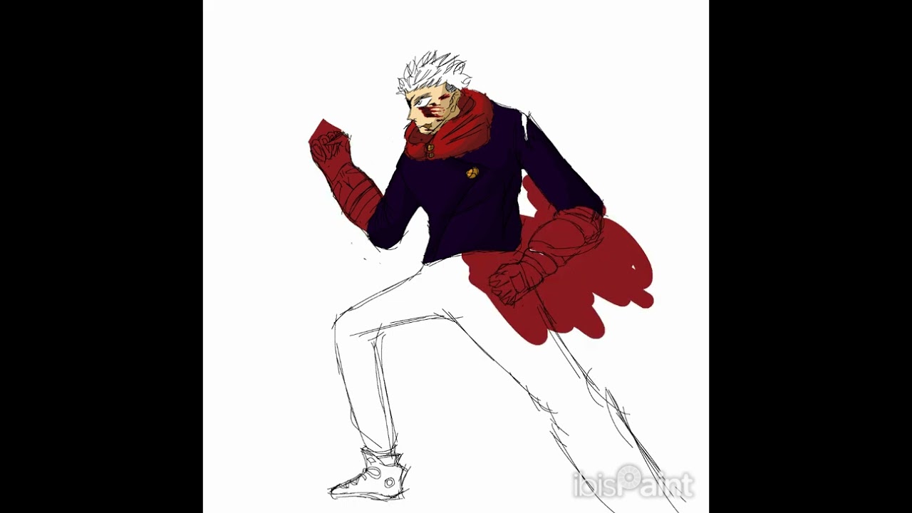 Yuuji Itadori fanart (in honor of its ending)