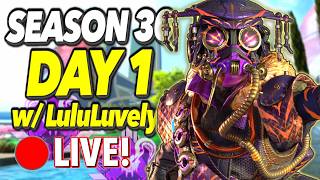🔴 LIVE - Season 30 Day 1 Ranked w/ Jankz + LuluLuvely  | !Aim