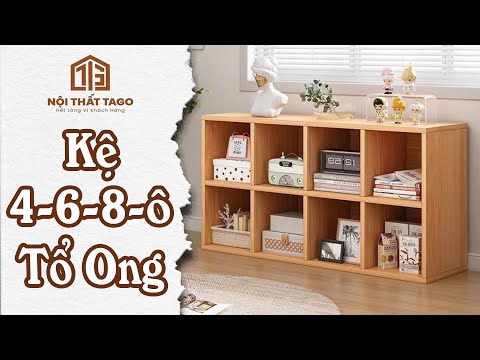 ND38 - Hướng Dẫn Lăp Kệ Tổ Ong 4 - 6 - 8 ô Đa Năng Tiện Lợi Của Nhà Nội Thất Tago Giá Rẻ.