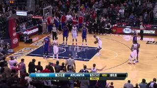 Detroit vs Atlanta NBA Highlights 12/26/2012