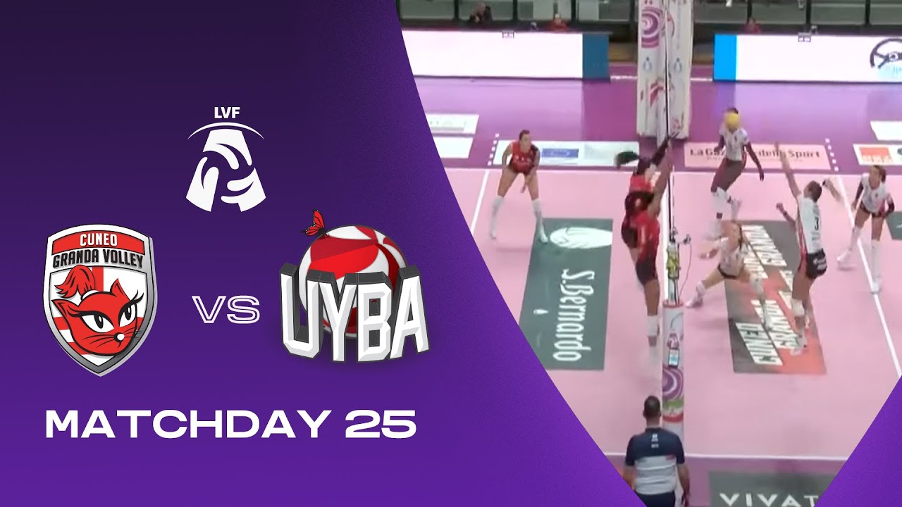 Cuneo vs Busto | Highlights | LVF A1 | Matchday 25