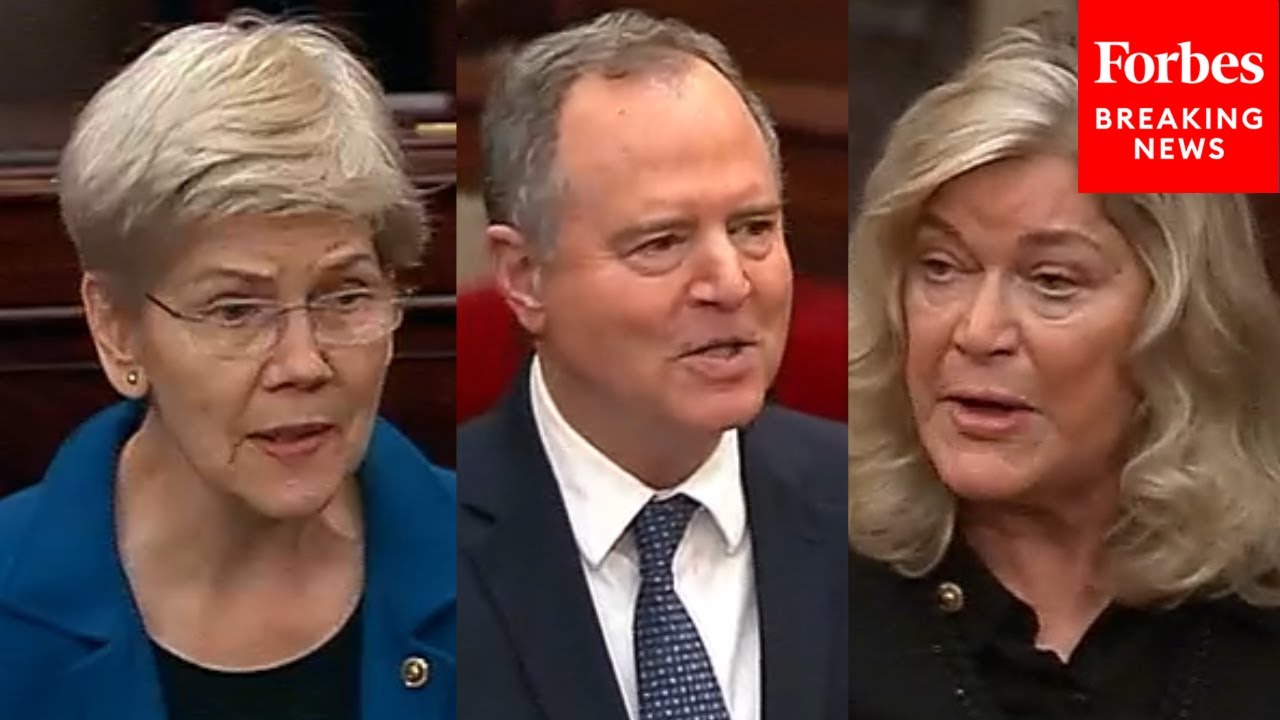 Синтия Ламмис спорит с Уоррен и Шиффом о резолюции, осуждающей помилование Трампа гендиректора Bi...