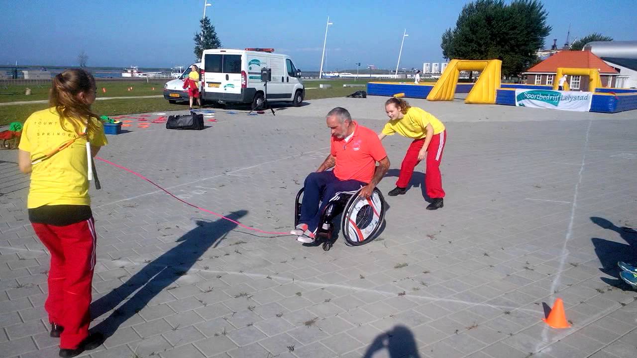 Rope Skipping / Jump Rope with Wheel Chair 'Wiggle' YouTube