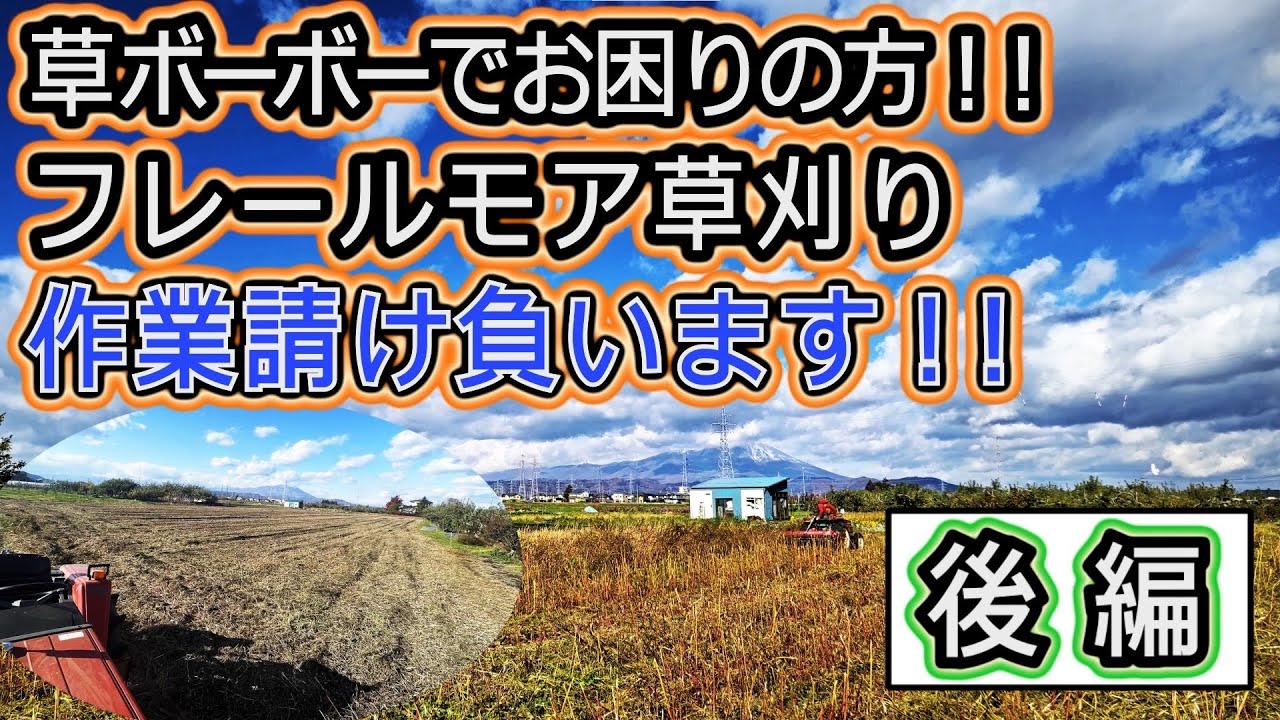 後編・草でお困りの方へ】草刈り作業、請け負います。 ニプロ 