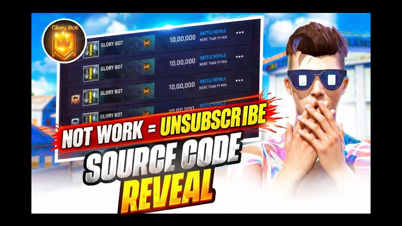 HOW TO MAKE GUILD GLORY BOT FREE WEBSITE 🤖|FREE FIRE GUILD GLORY BOT ...