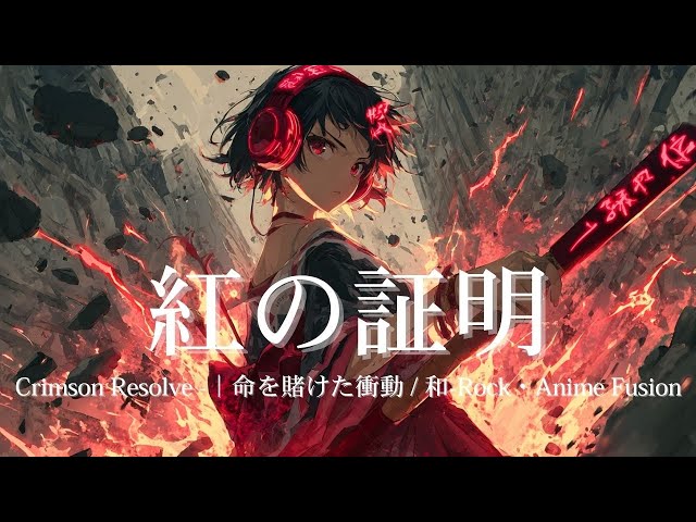 紅の証明 - Crimson Resolve -｜命を賭けた衝動 / 和-Rock・Anime